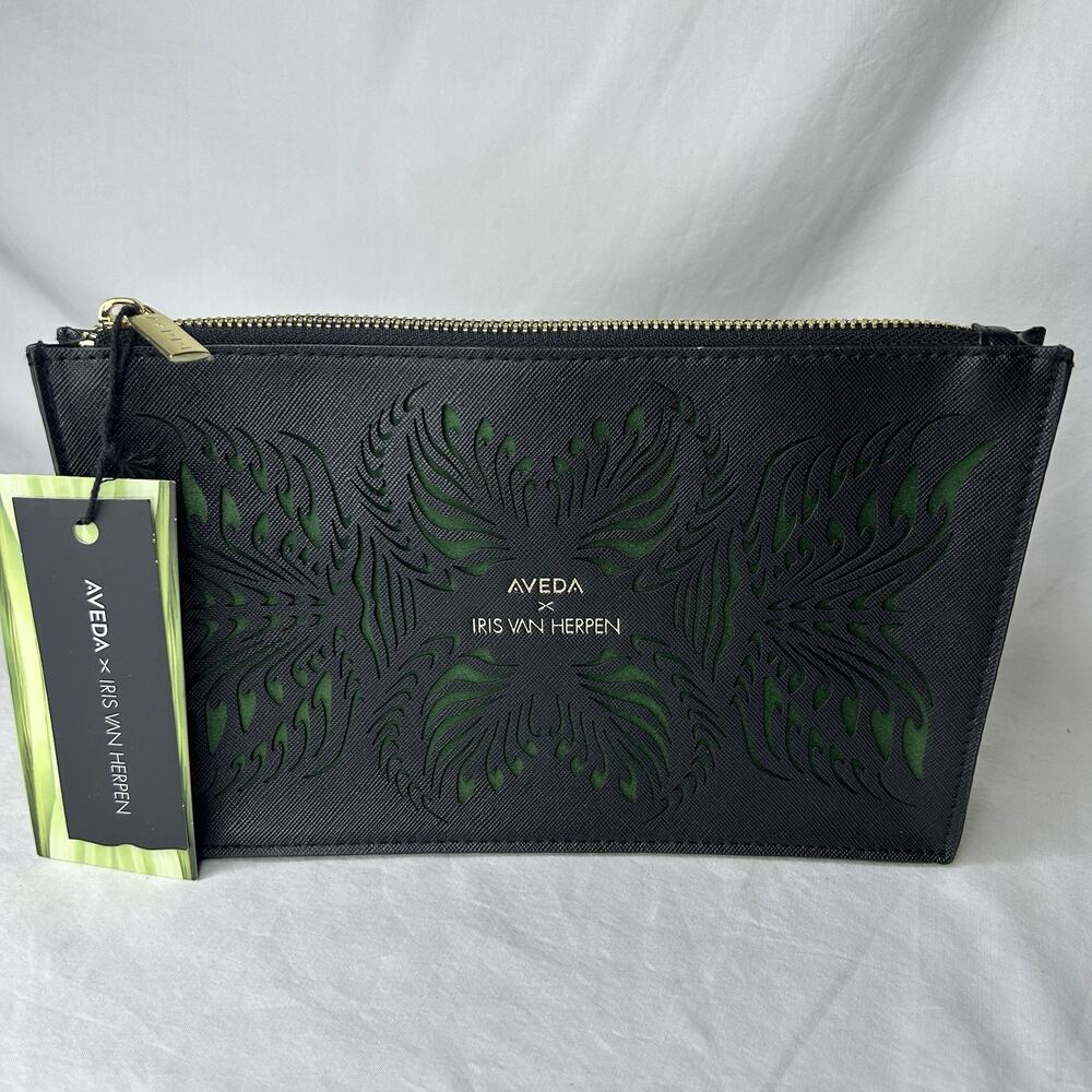 AVEDA IRIS VAN HERPEN SYNTOPIA COSMETIC POUCH NEW
